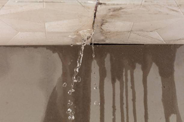 Professional Sewage Cleanup technician working in Pittsburg, NH